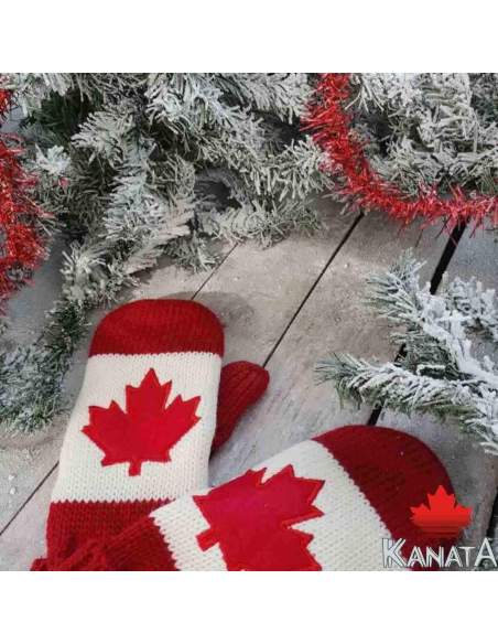 "Canada Farben" Fäustlinge