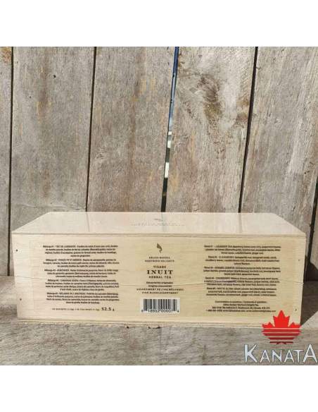 Tisane Inuit Coffret bois - 35 sachets