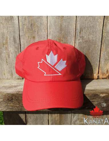 Casquette Rouge " Block Leaf"