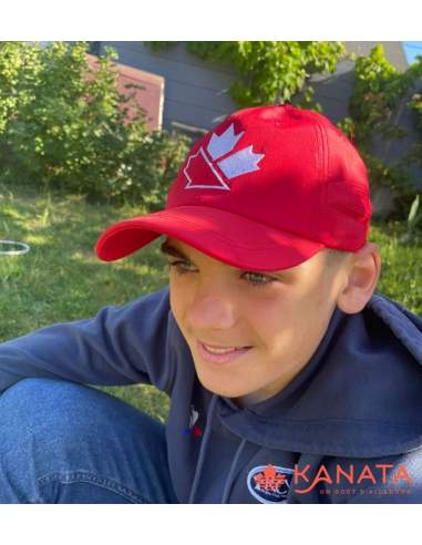 Gorra Roja "Block Leaf"