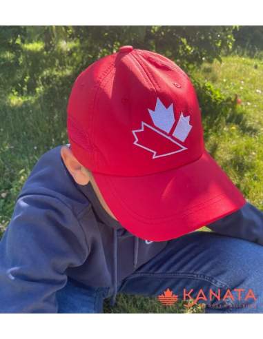 Gorra Roja "Block Leaf"