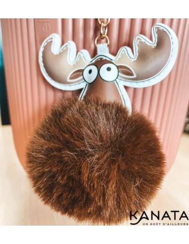 Moose pump key ring
