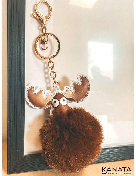 Moose pump key ring