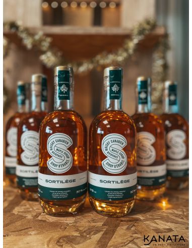 Pack 6 Kanadischer Whisky-Likör Sortilège Klassik 375mL