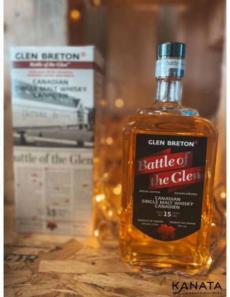 Glen Breton Battle of the Glen 15 Years Old Canadian Single