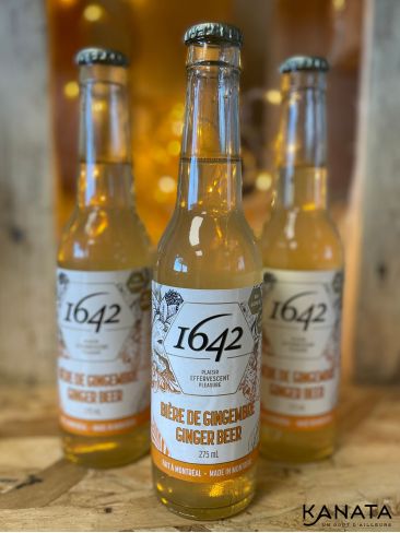 ANTI-GASPI Pack 3 Sodas 1642 Gingembre