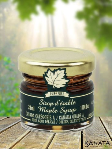 Gold maple syrup - 28ml - "Mignon"