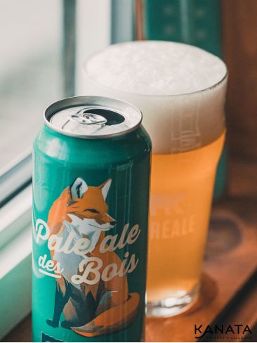Bière Pale Ale des Bois - Boréale - 355ml