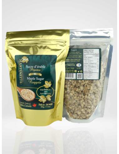 Maple Sugar Golden Pepites - 500g