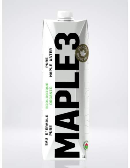 eau erable pur biologique naturelle