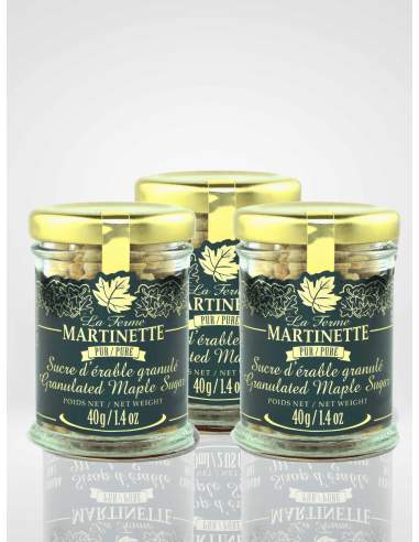 Goldene Ahornzuckerstückchen - 40g