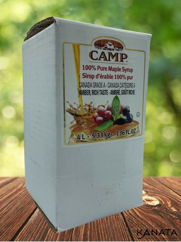 Maple syrup Amber - cubic 4L