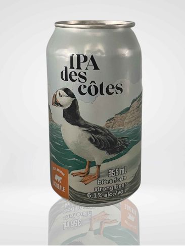 Bière IPA des côtes - Boréale - 355ml
