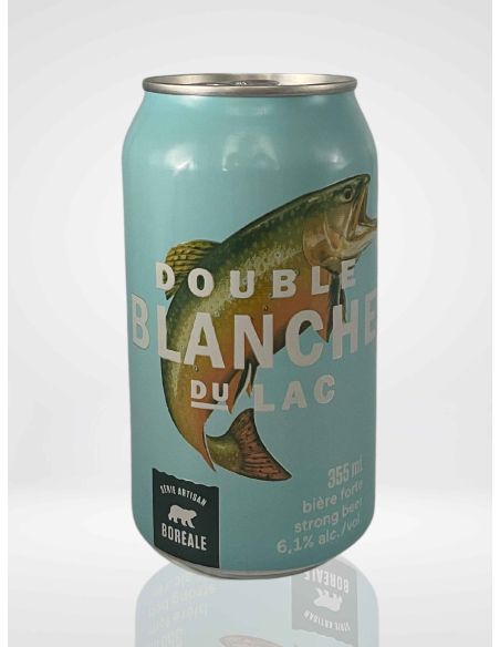 Bière Double Blanche du Lac - Boréale - 341ml