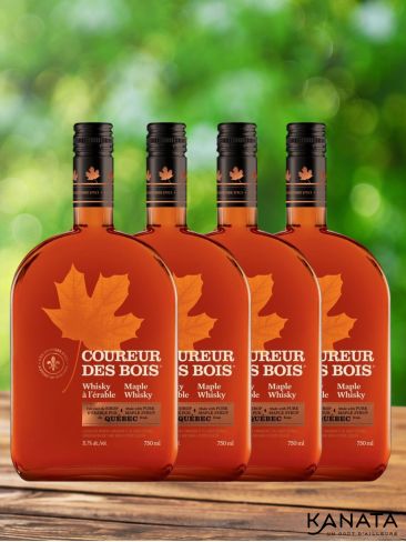 Pack of 3 Canadian Whiskeys Coureur des bois