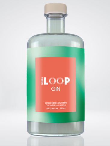 Gin Loop Concombre/Jalapeño - Distillerie Mariana