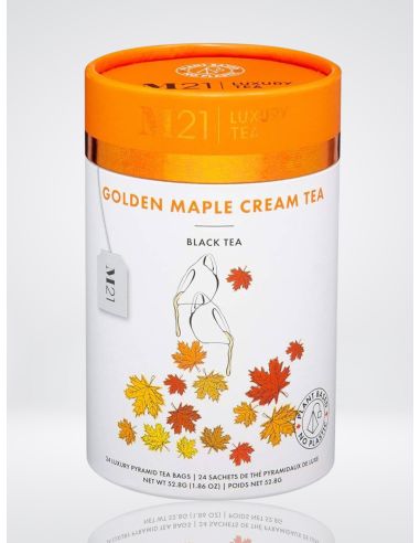 Thé à la crème d'érable dorée - 24 sachets M21