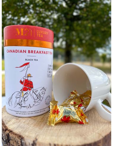 Thé noir petit-déjeuner Canadien - 24 sachets M21