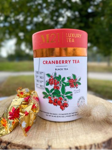 Black tea with cranberries - 12 bags M21