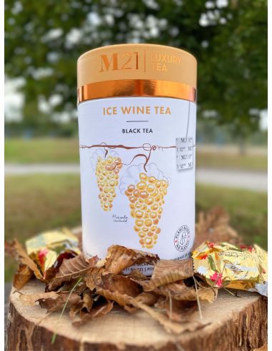 Schwarzer Tee mit Eiswein - 24 Beutel M21