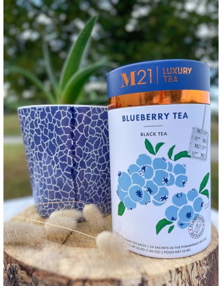 Black tea with blueberries - 24 bags M21