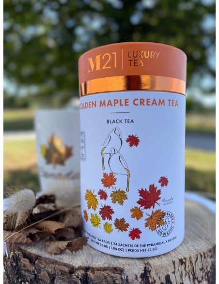 Black tea with golden maple cream - 24 bags M21