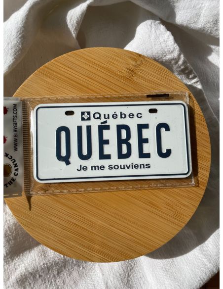 Magnet plaque "Québec"