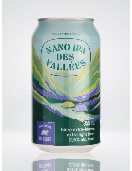 Nano IPA Bier aus den Tälern - Boréale - 355ml