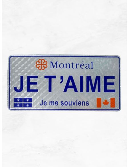 Magnet Montreal Ich liebe dich