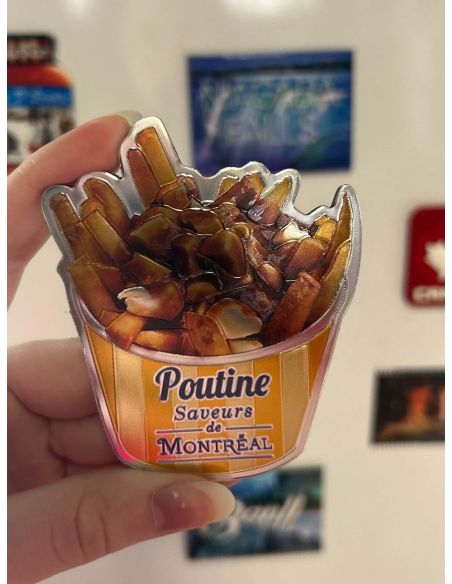 Magnet "Poutine Montréal"