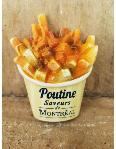 Magnet Poutine Montréal Grand