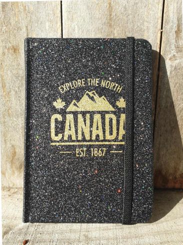 Carnet de Note Canada Scintillant