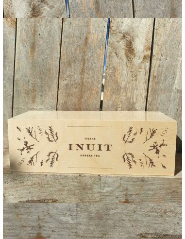 Tisanes Inuit Coffret bois - Délice Boréal (35 sachets)