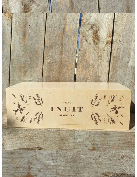 Tisanes Inuit Coffret bois - Délice Boréal (35 sachets)