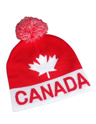 Bonnet rouge/blanc Canada