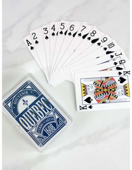 Jeu de cartes Québec