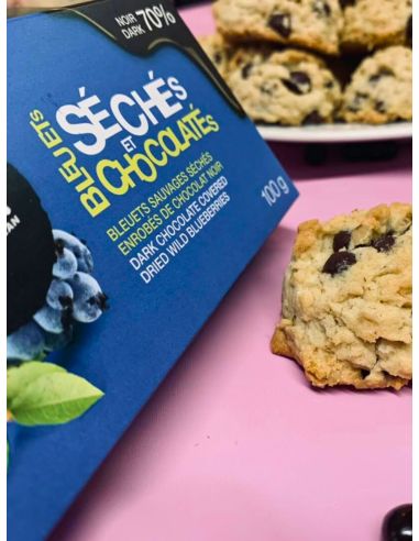 Wild Blues Coated Chocolate Black 100g