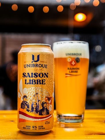 Bière Saison Libre - Unibroue - 473ml