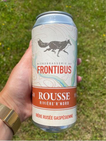Bière Rousse Rivière'R'Nord - Frontibus
