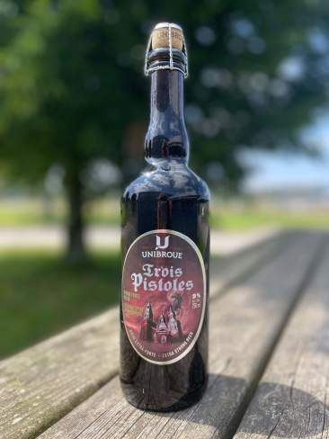Bière Trois pistoles - Unibroue - 75cl