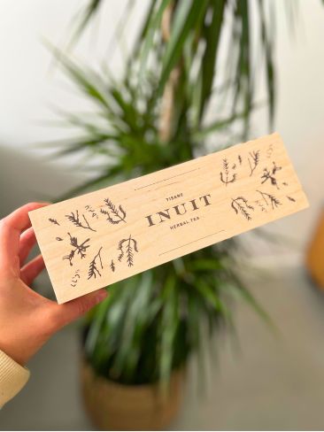 Tisanes Inuit Coffret bois - Délice Boréal (35 sachets)