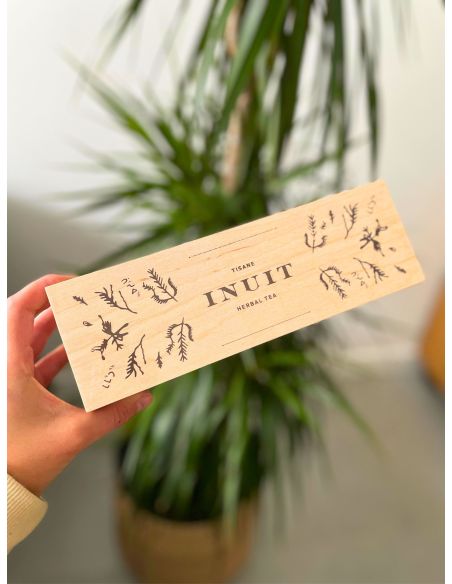 Tisanes Inuit Coffret bois - Délice Boréal (35 sachets)