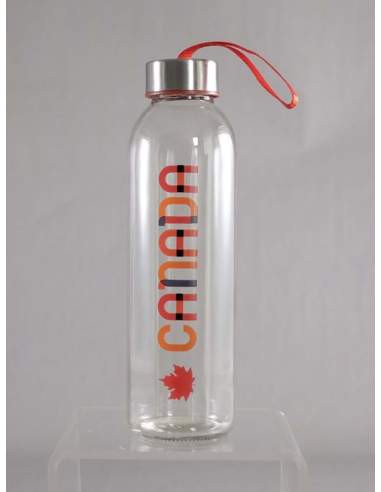"Canada" Glasflasche