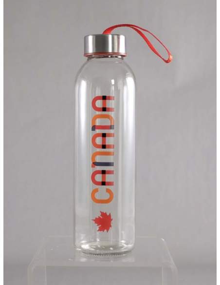 "Canada" Glasflasche