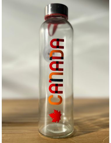 Glasflasche "Kanada"