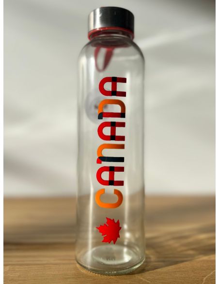 Glasflasche "Kanada"