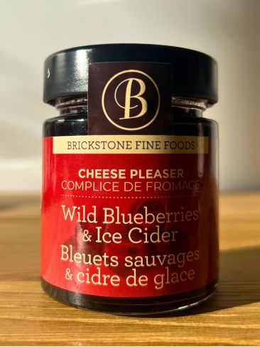 Complice de fromage bleuets et cidre de glace