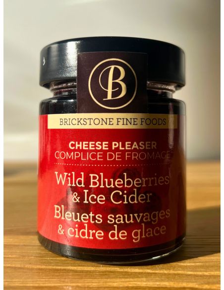 Komplize von Blaubeerkäse und Eiswein.