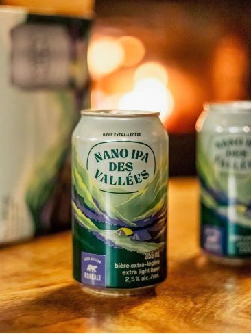 Bière Nano IPA des vallées - Boréale - 355ml