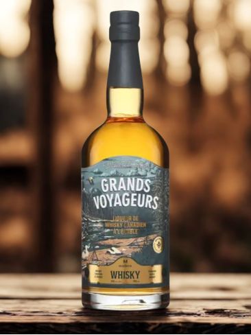 Liqueur de whisky au sirop d'érable - Grands Voyageurs